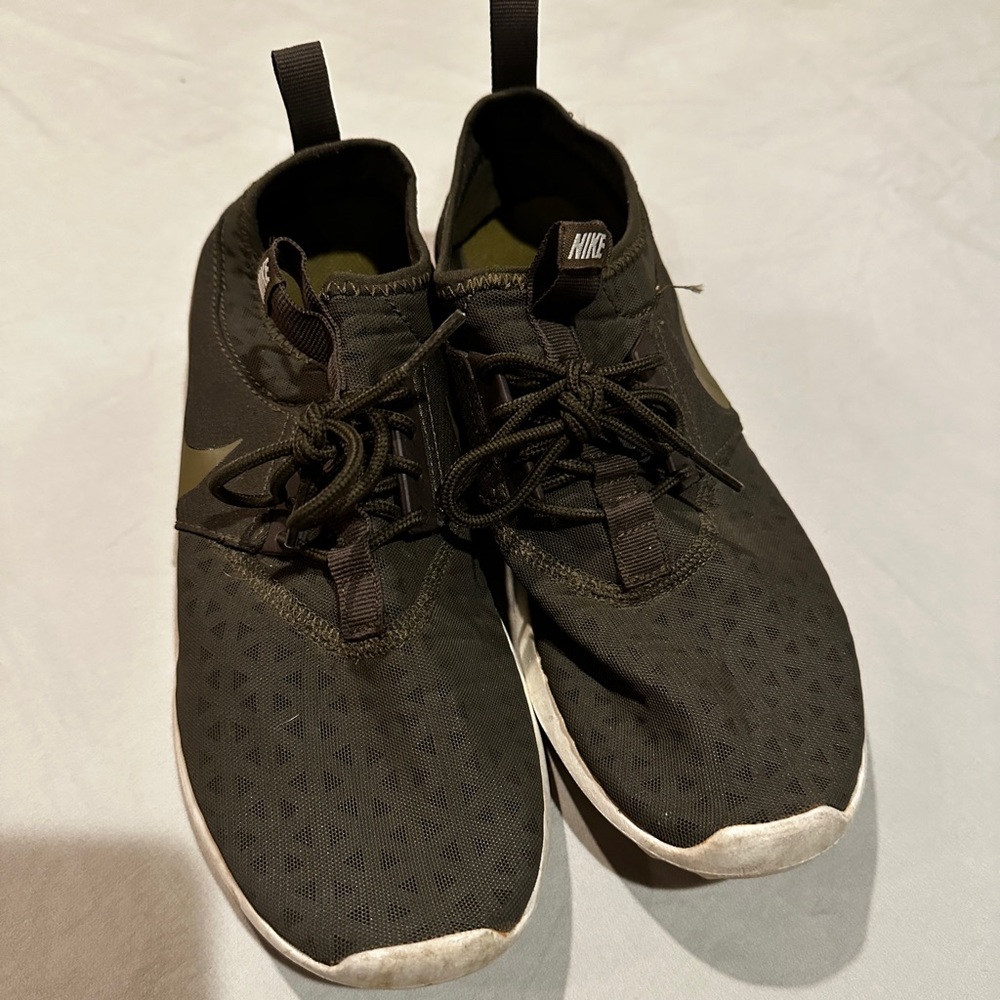 Army green Nike sneaker